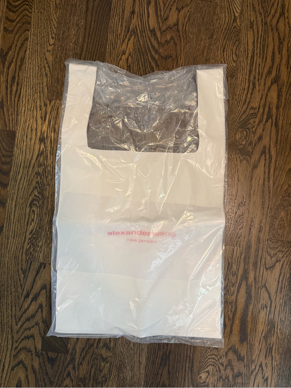 Alexander Wang New Jersey White PVC Tote Bag NWT! $250